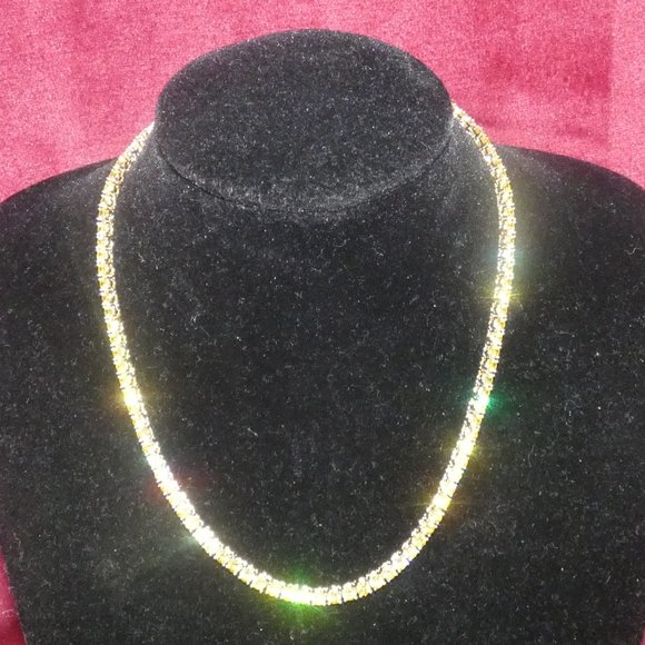 ⚡️FLASH SALE⚡️Yellow Diamond Premium Tennis Chain - Picture 1 of 3